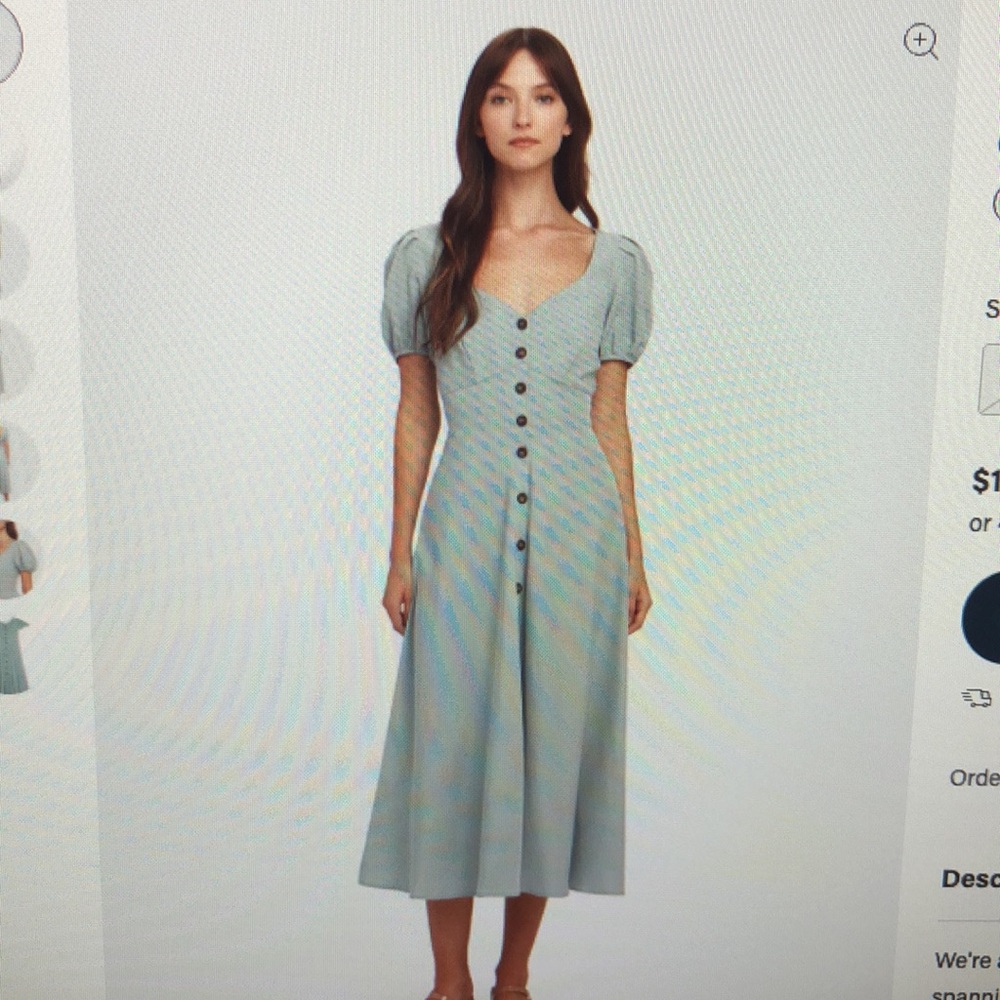 ASTR Pippa Sweetheart midi dress